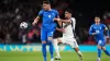 Dominic Solanke, right, made his second England appearance, seven years after his first (Adam Davy/PA)