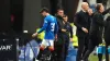 Ianis Hagi (left) was sent off on his Rangers return (Andrew Milligan/PA)