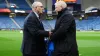 Rangers interim Chairman John Gilligan (left) call for end to pyros at Ibrox (Andrew Milligan/PA)