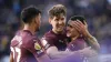 John Stones, centre, helped Manchester City to a 31st Premier League game unbeaten (Nick Potts/PA)