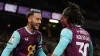 Josh Brownhill (left) celebrates after scoring Burnley’s winner (Martin Rickett/PA)