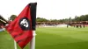 Junior Luamba scored the only goal of the game as Salford edged out AFC Wimbledon (Nigel French/PA)