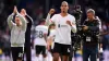 Liverpool’s Virgil van Dijk celebrates the win over Crystal Palace (Adam Davy/PA)