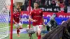 Luke McNally celebrates scoring Bristol City’s equaliser against Cardiff (David Davies/PA)