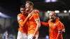 Michael Smith (centre) scored a wonder goal for Sheffield Wednesday (Adam Davy/PA)