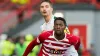 Rakish Bingham (right) converted from the penalty to give Ebbsfleet a point against Rochdale (Jeff Holmes/PA)