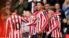 Jobe Bellingham (centre) set Sunderland on the road to victory (Owen Humphreys/PA)