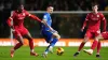 AFC Wimbledon’s James Tilley (centre) scored a dramatic late equaliser for his side (Adam Davy/PA)