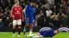 Cole Palmer was injured at Old Trafford (Martin Rickett/PA)