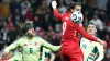 Joe Rodon, left, was named Wales player of the match in their 0-0 Nations League draw against Turkey (Huseyin Yavuz/Dia Phot