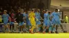 Nile Ranger, right, was the match-winner for Kettering in stoppage time against Northampton (George Twkesbury/PA)