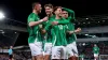 Dion Charles (centre) helped Northern Ireland to victory over Belarus (Liam McBurney/PA)