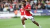 Kylian Kouassi was on target for Salford (Barry Coombs/PA).