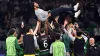 Sporting Lisbon manager Ruben Amorim celebrated victory in his final home match before joining Manchester United (Zed Jameso