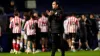 Sunderland manager Regis Le Bris applauds the fans at the end of the draw at QPR (PA)