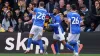 Birmingham City’s Willum Willumsson (left) celebrates scoring the opener (Steven Paston/PA)