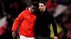 Mikel Arteta will have to cope without Bukayo Saka (Zac Goodwin/PA)