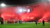 Fans let off flares at Hampden (Steve Welsh/PA)