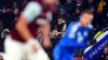 Ruud van Nistelrooy watches Leicester goalscorer Jamie Vardy in action against West Ham (Mike Egerton/PA)