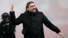 Daniel Farke acknowledges the crowd at the final whistle (Barrington Coombs/PA)