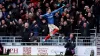 Callum Lang celebrates his fourth goal (Steven Paston/PA)