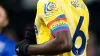 Crystal Palace’s Marc Guehi wrote a religious message on his Rainbow Laces captain’s armband (Zac Goodwin/PA)