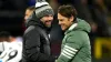 Derby manager Paul Warne (left) and Burnley manager Scott Parker took a point each (Martin Rickett/PA)