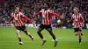 Sheffield United’s Andre Brooks celebrates (Ian Hodgson/PA)