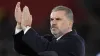 Ange Postecoglou is preparing Tottenham for Thursday’s Carabao Cup quarter final at home to Manchester United (Andrew Matthe