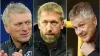 David Moyes, Graham Potter and Ole Gunnar Solskjaer are three contenders for he Wolves job (PA Images)