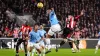 Brentford’s Christian Norgaard, right, scored the equaliser (PA)