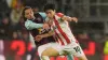 Burnley’s Luca Koleosho in action against Stoke City’s Bae Jun-Ho (Martin Rickett/PA)