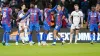 Eberechi Eze (centre) celebrates the winning goal (Zac Goodwin/PA)