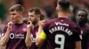 James Penrice, left, scored Hearts’ winner (Andrew Milligan/PA)