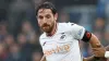 Joe Allen (left) snatched a point for Swansea (Barrington Coombs/PA)