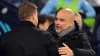 Manchester City manager Pep Guardiola felt his side were far from their best despite beating Salford 8-0 (Martin Rickett/PA)